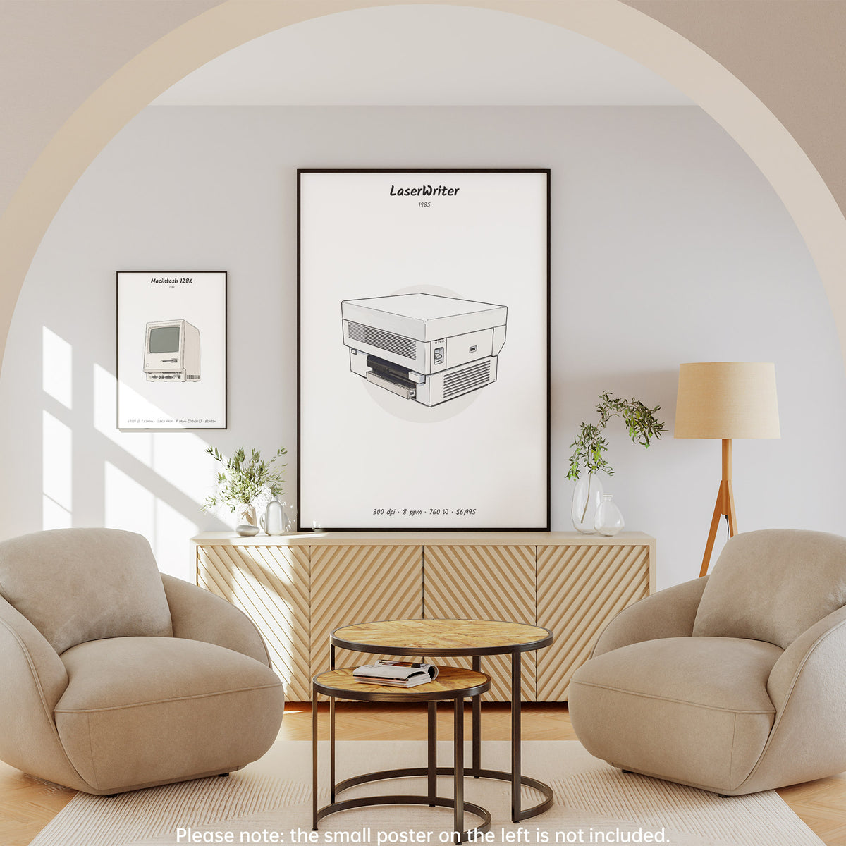 Apple LaserWriter Framed Wall Art