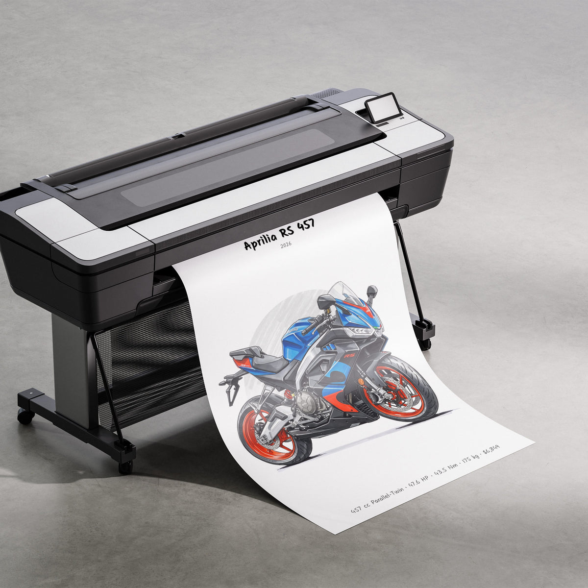 Aprilia RS 457 2026 Print