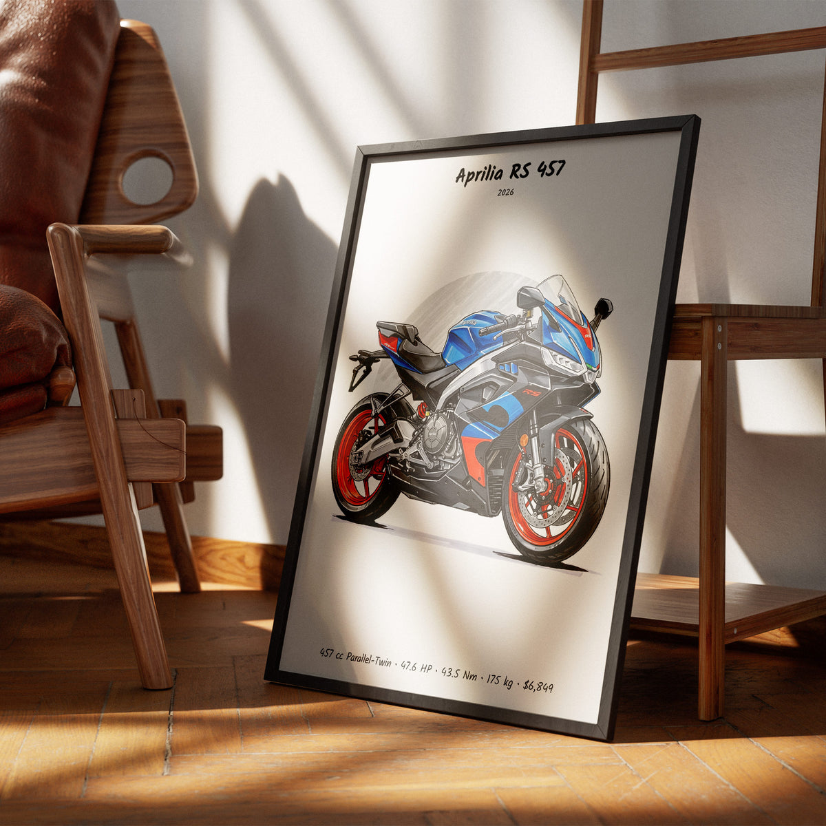 Aprilia RS 457 2026 Wall Art