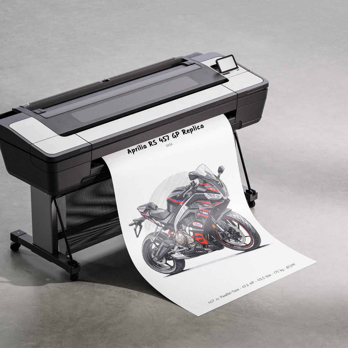 Aprilia RS 457 GP Replica 2026 Print