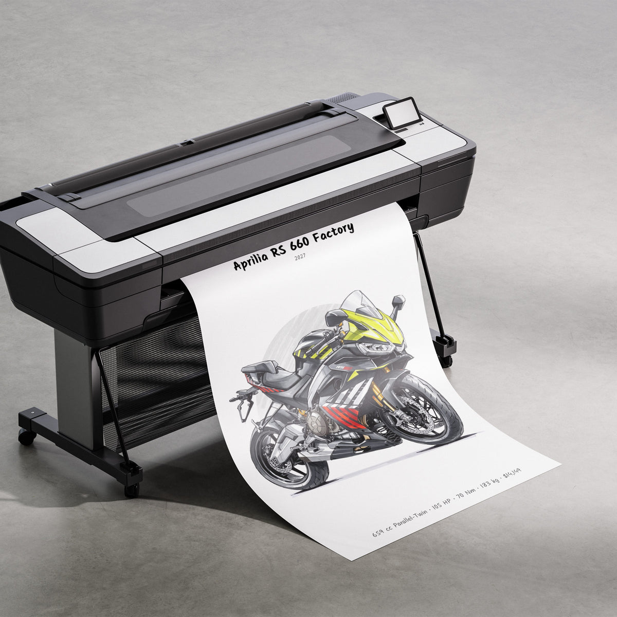 Aprilia RS 660 Factory 2027 Print