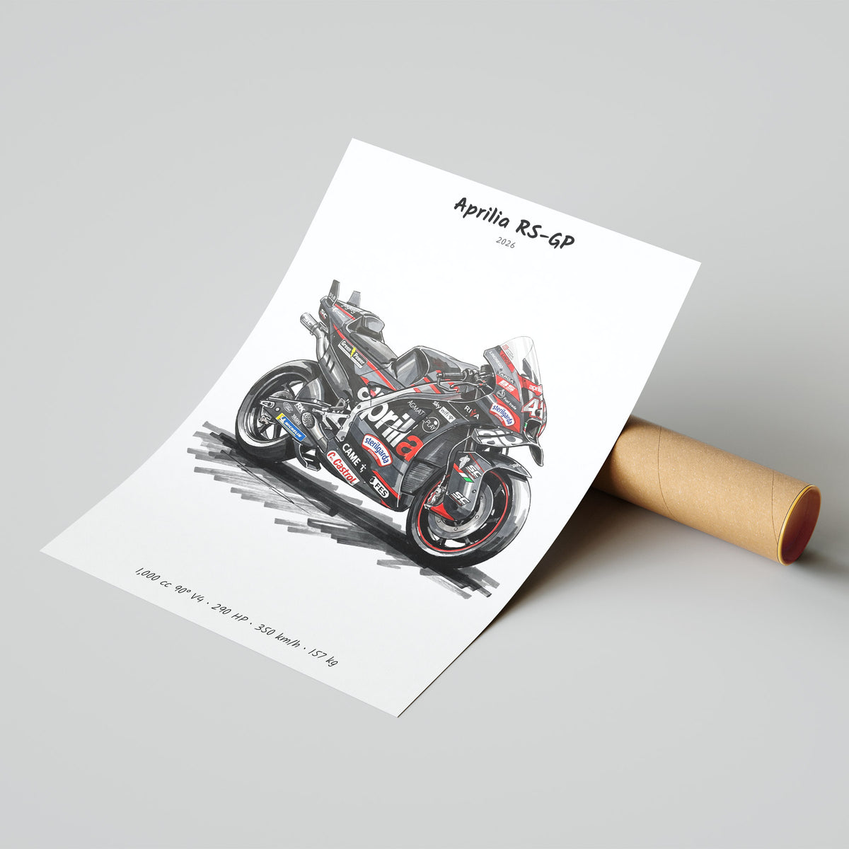 Aprilia RS-GP MotoGP Poster
