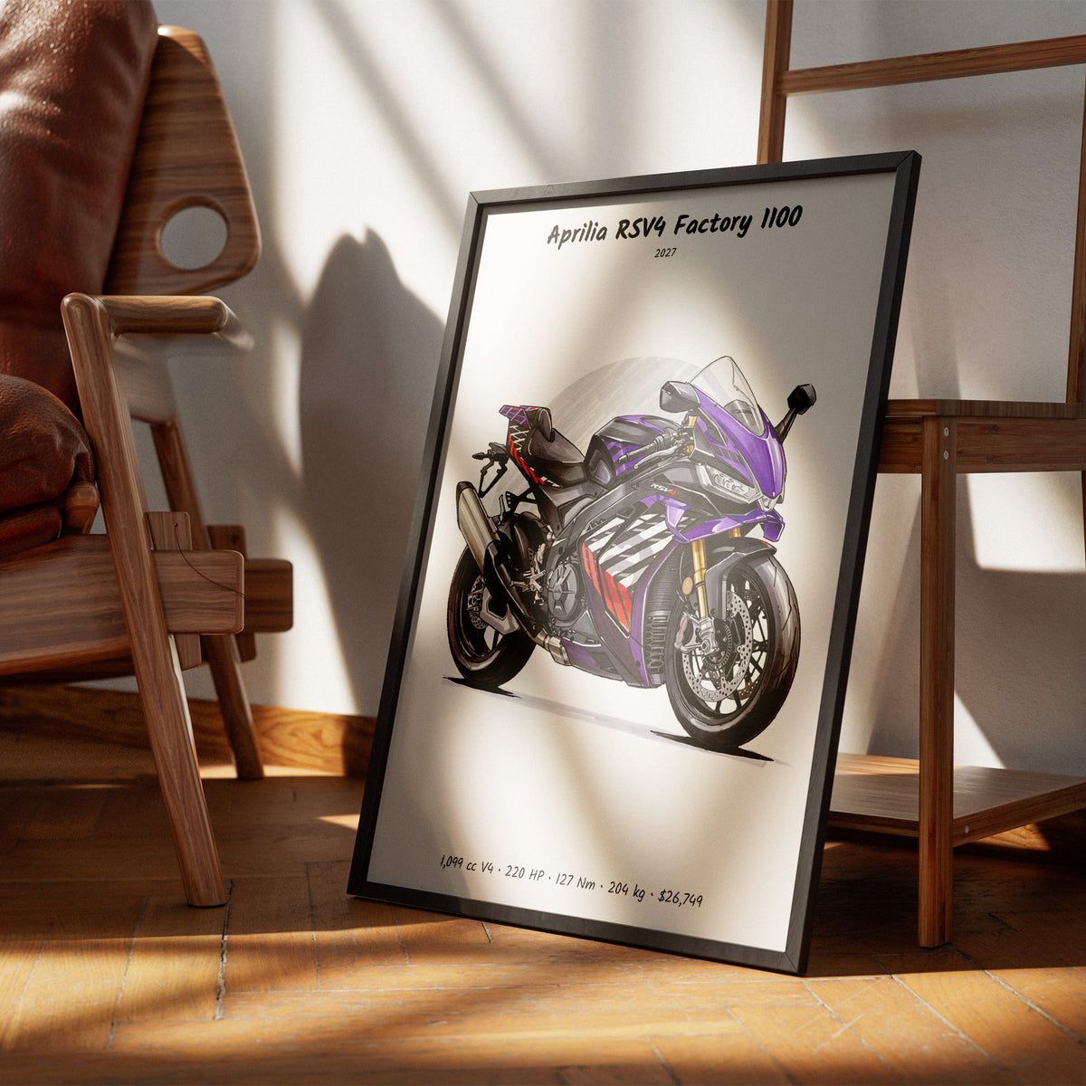 Aprilia RSV4 Factory 1100 2027 Wall Art