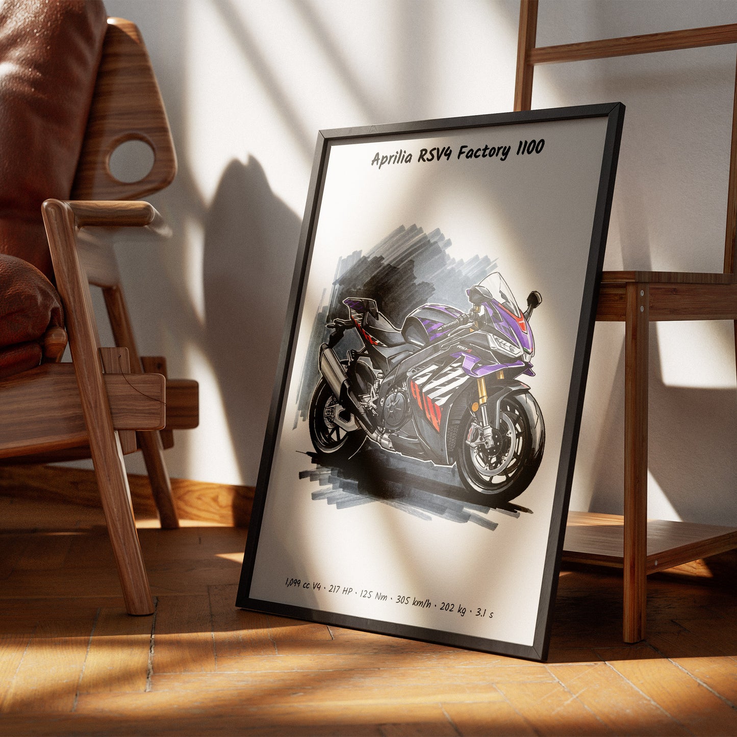 Aprilia RSV4 Factory 1100 Art Print