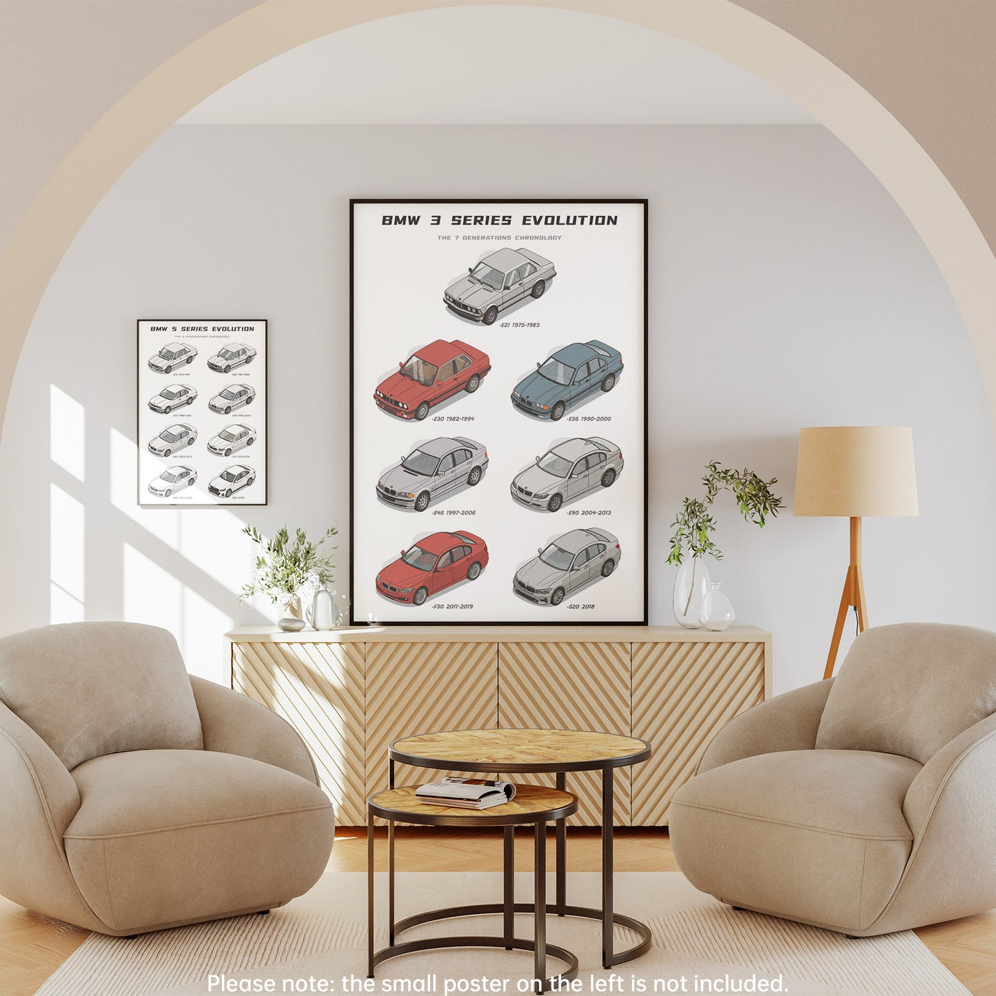 BMW 3 Series Evolution Poster