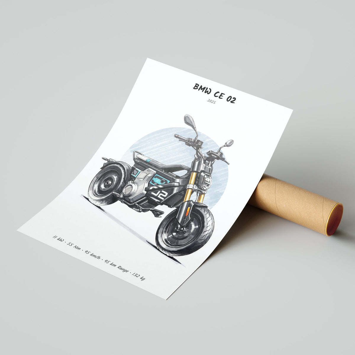 BMW CE 02 2025 Poster