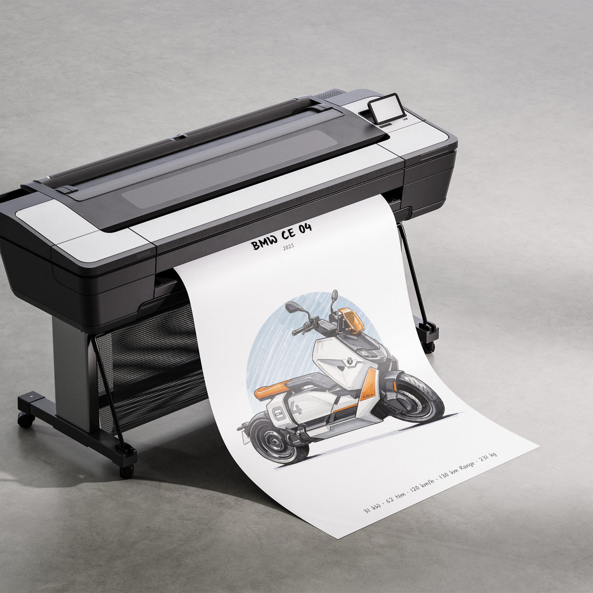 BMW CE 04 2025 Print