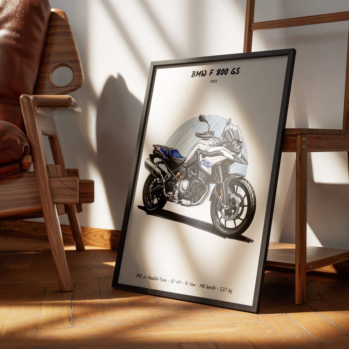 BMW F 800 GS 2026 Wall Art