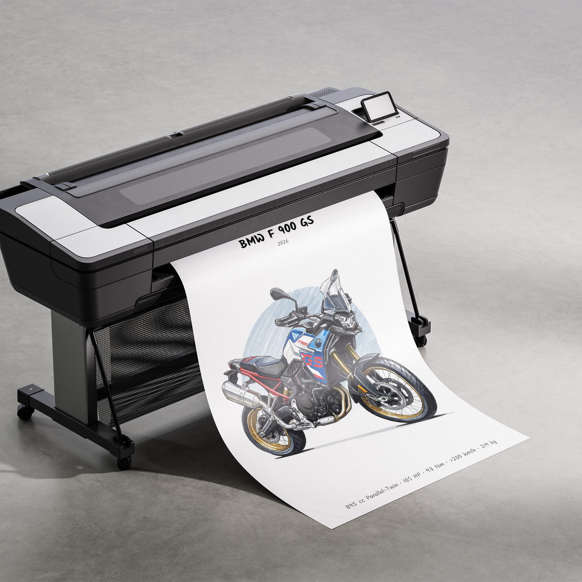 BMW F 900 GS 2026 Print