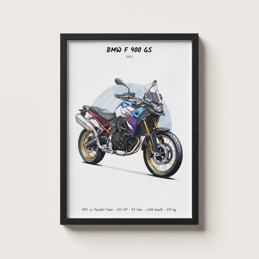 BMW F 900 GS 2026 Wall Art