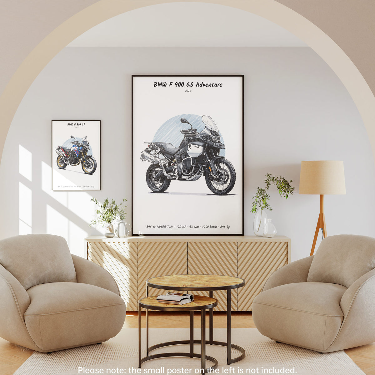 BMW F 900 GS Adventure 2026 Wall Art