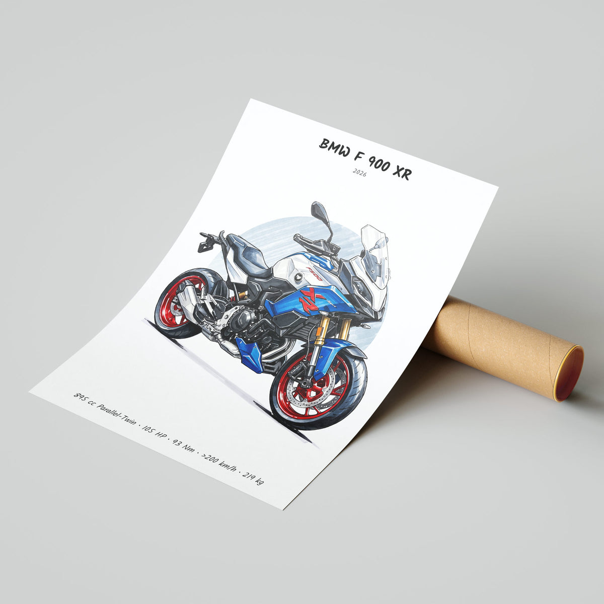 BMW F 900 XR 2026 Poster