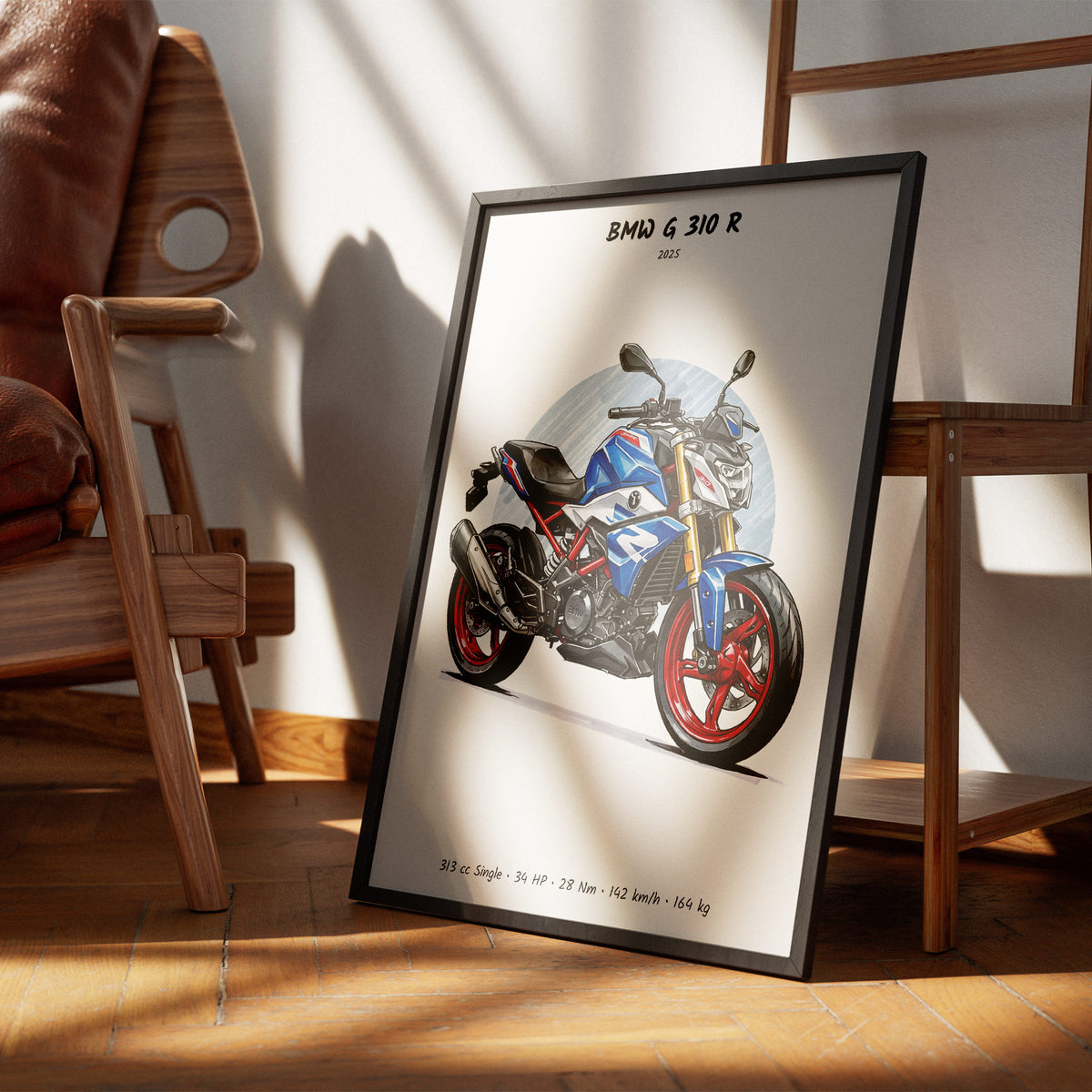 BMW G 310 R 2025 Wall Art
