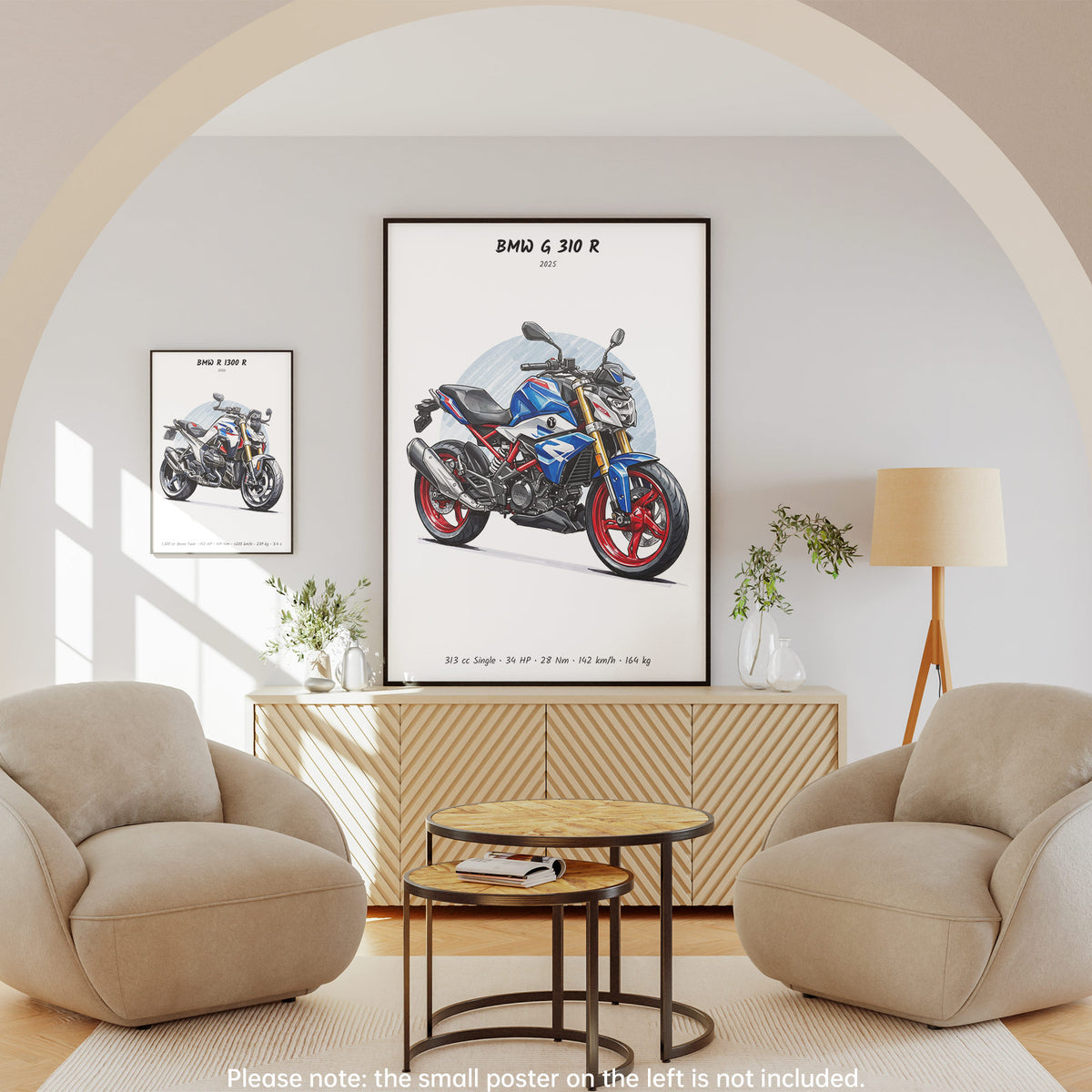 BMW G 310 R 2025 Wall Art