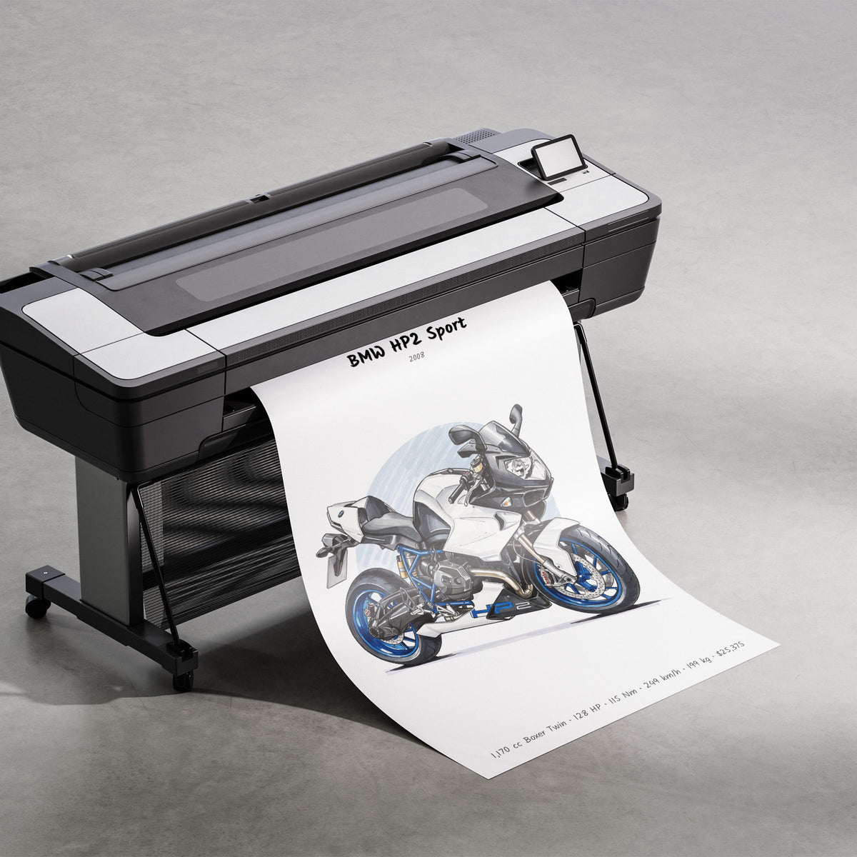 BMW HP2 Sport 2008 Print