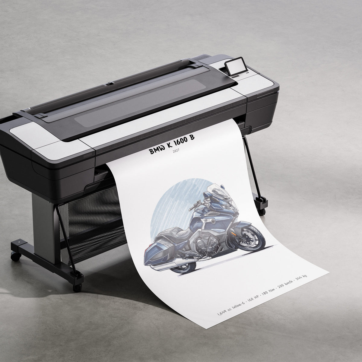 BMW K 1600 B 2027 Print