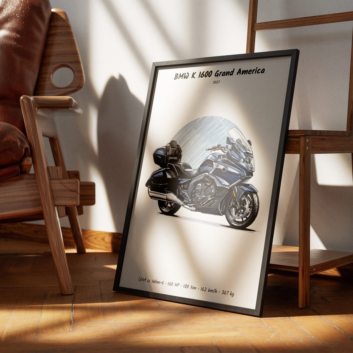 BMW K 1600 Grand America 2027 Wall Art