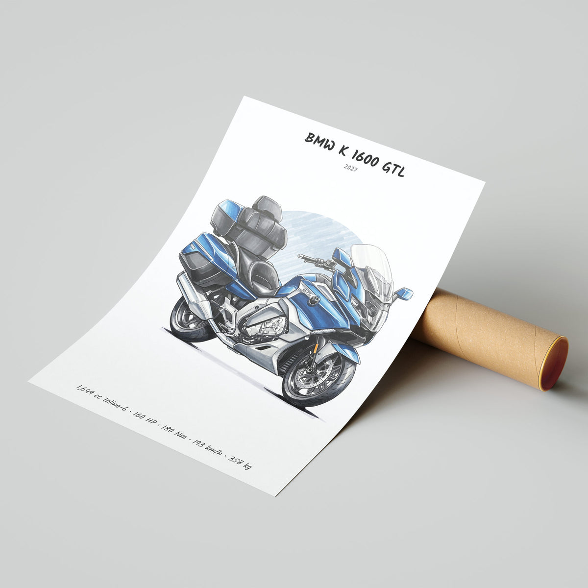 BMW K 1600 GTL 2027 Poster