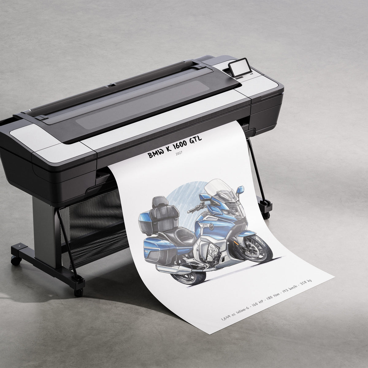 BMW K 1600 GTL 2027 Print