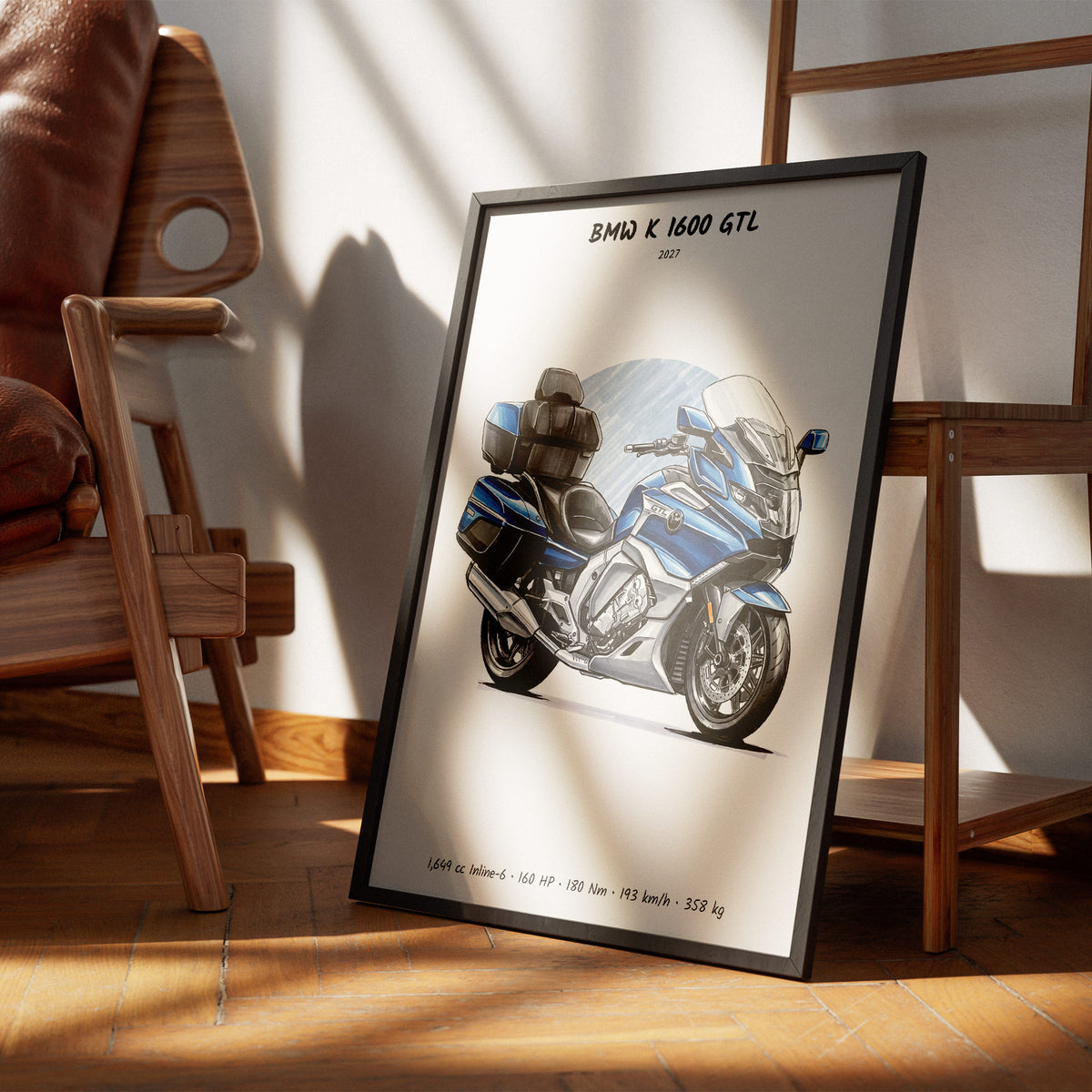 BMW K 1600 GTL 2027 Wall Art