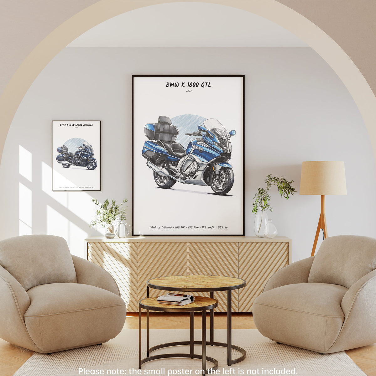 BMW K 1600 GTL 2027 Wall Art