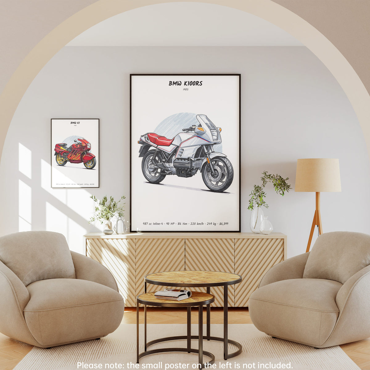 BMW K100RS 1983 Wall Art