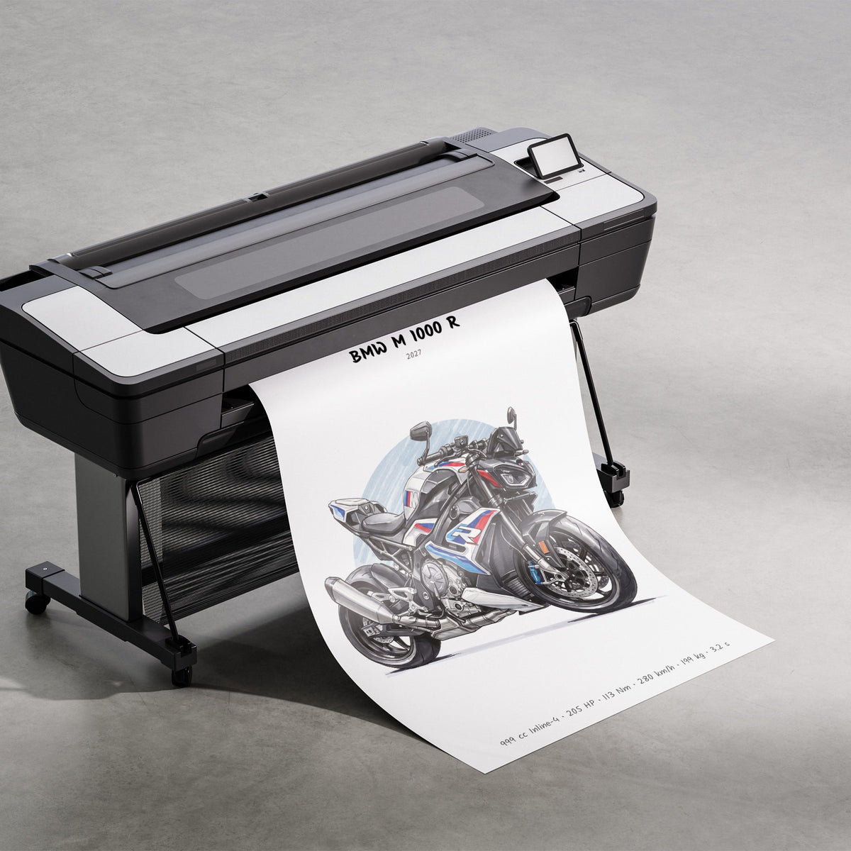 BMW M 1000 R 2027 Print