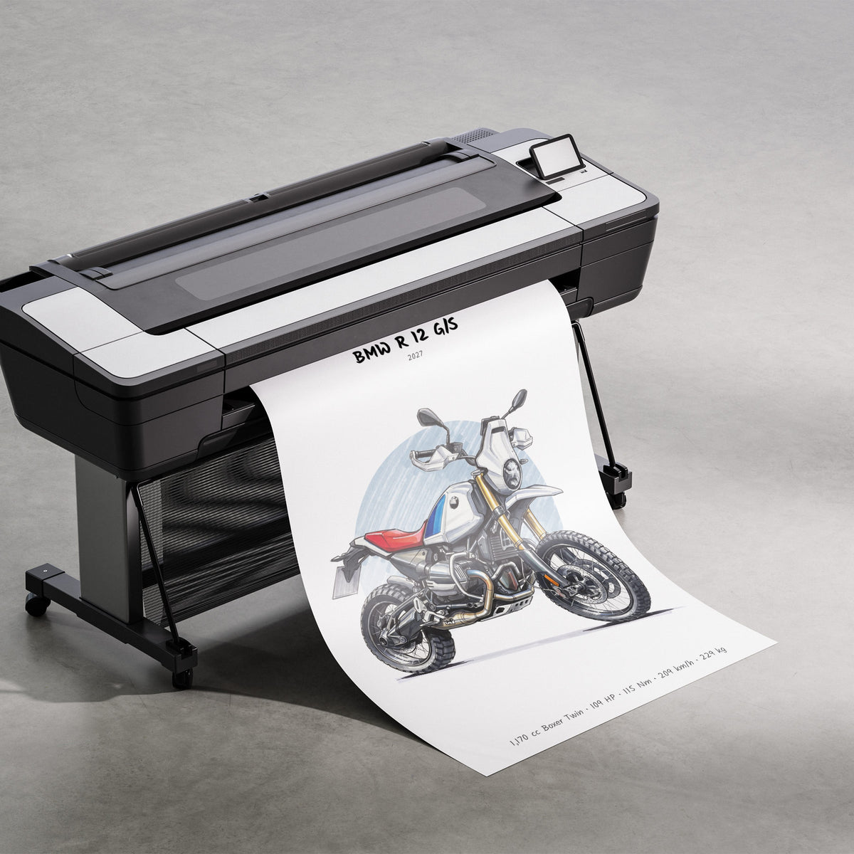 BMW R 12 G/S 2027 Print