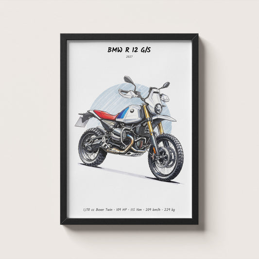 BMW R 12 G/S 2027 Wall Art