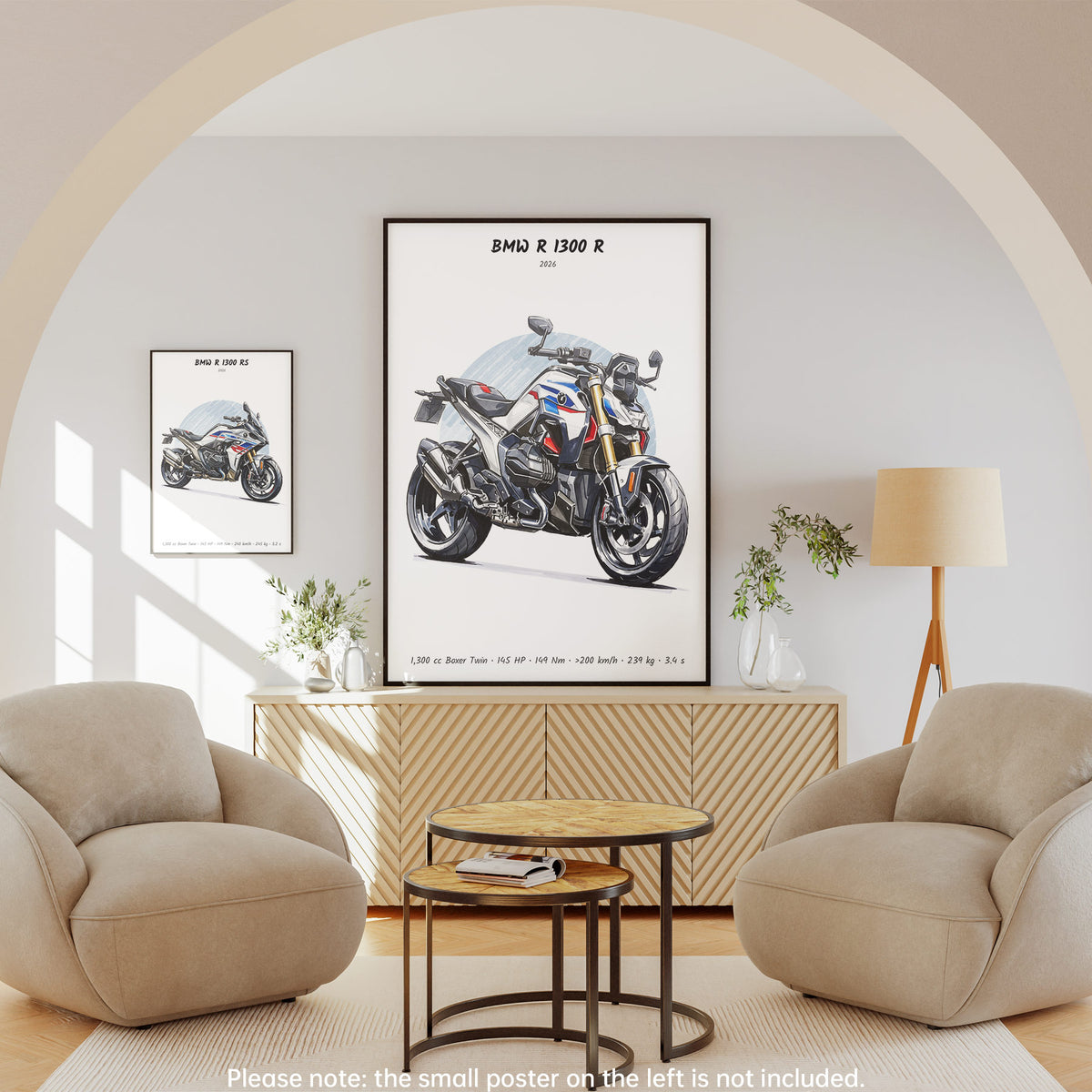 BMW R 1300 R 2026 Wall Art
