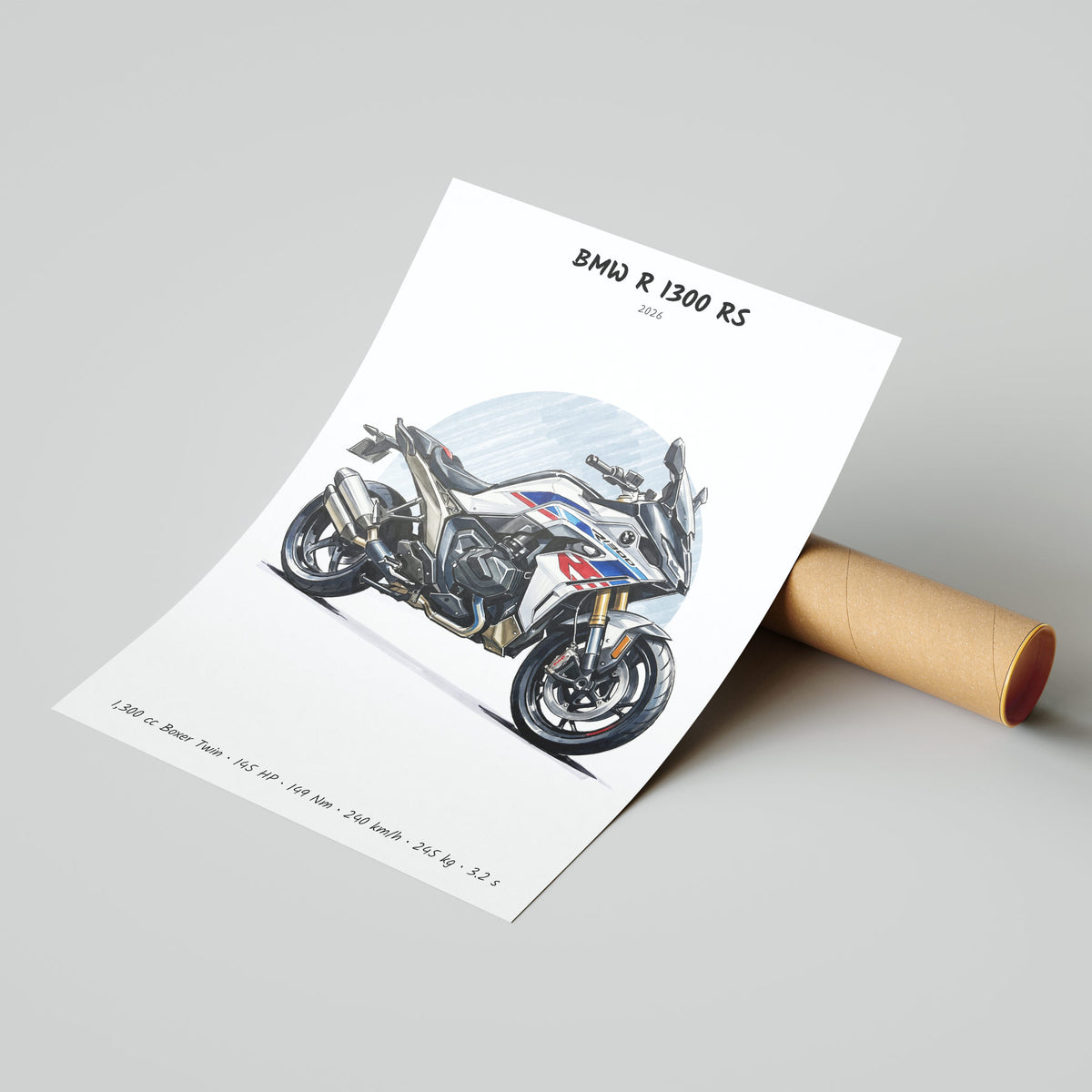 BMW R 1300 RS 2026 Poster