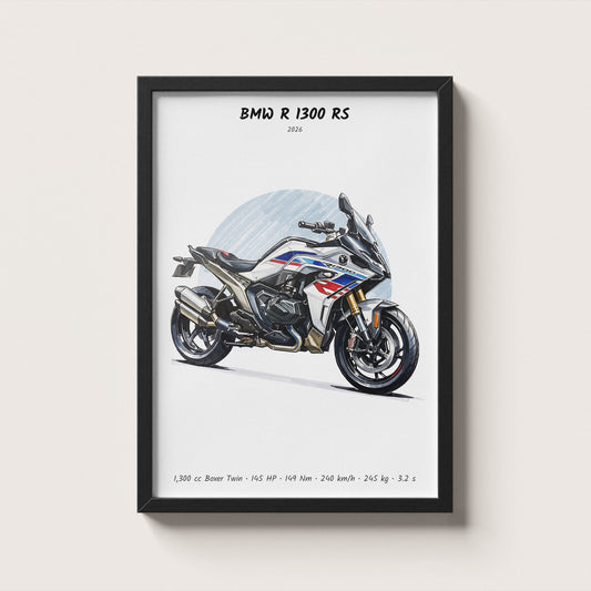 BMW R 1300 RS 2026 Wall Art