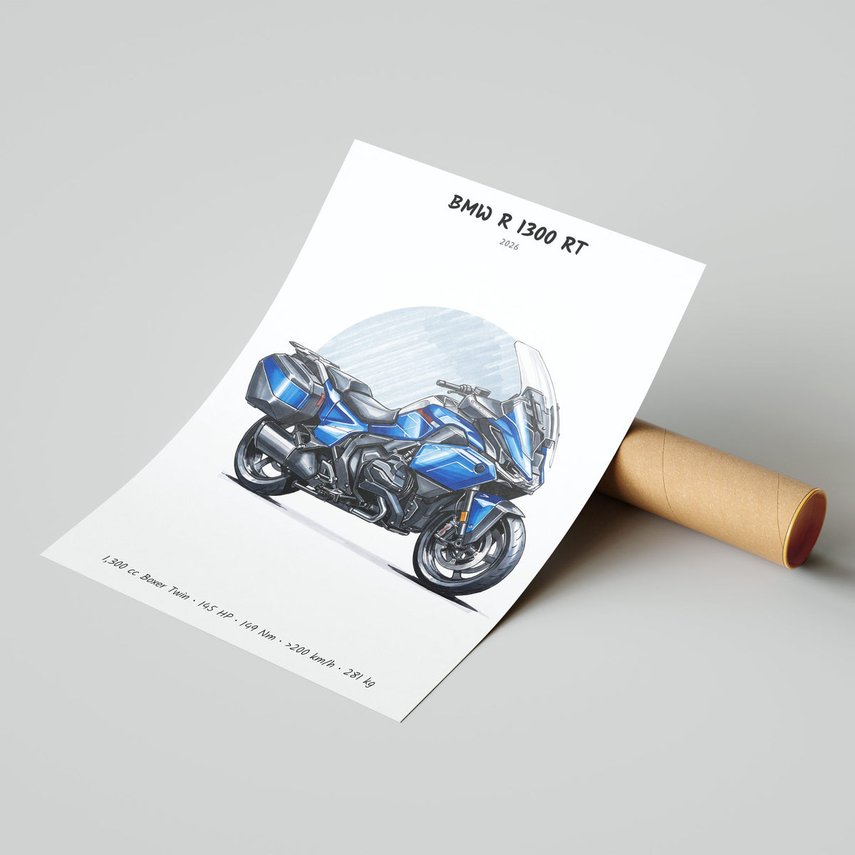 BMW R 1300 RT 2026 Poster
