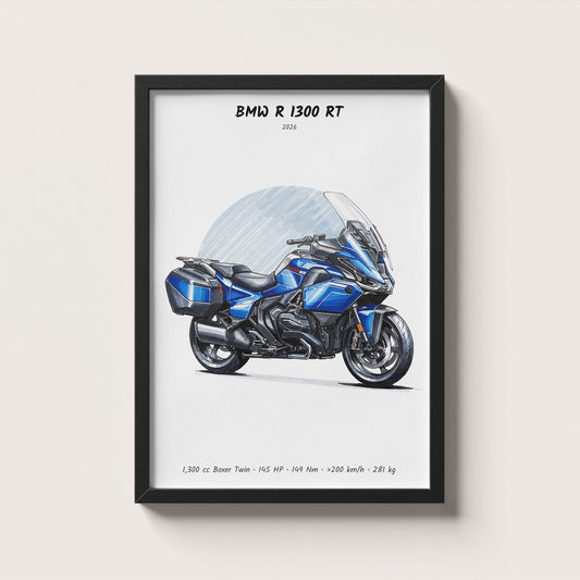 BMW R 1300 RT 2026 Wall Art