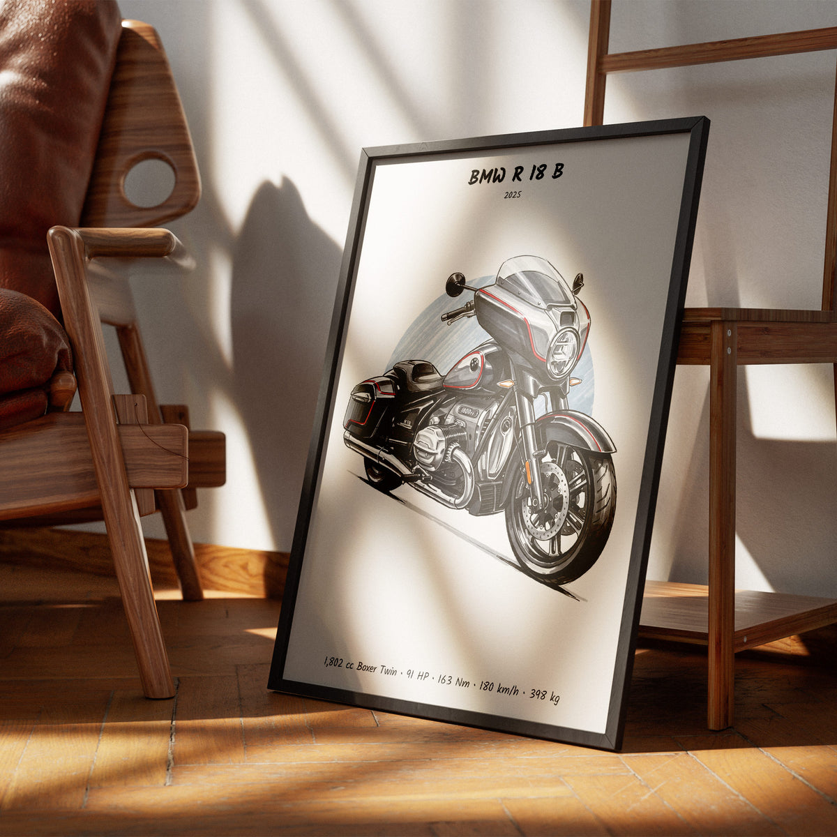 BMW R 18 B 2025 Wall Art