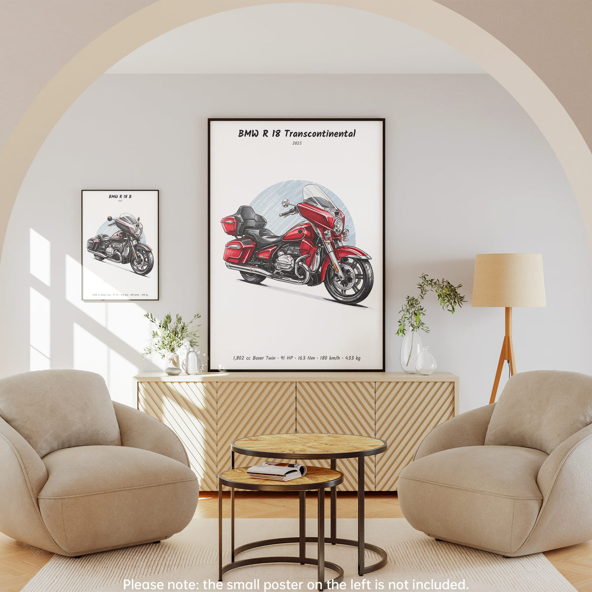 BMW R 18 Transcontinental 2025 Wall Art