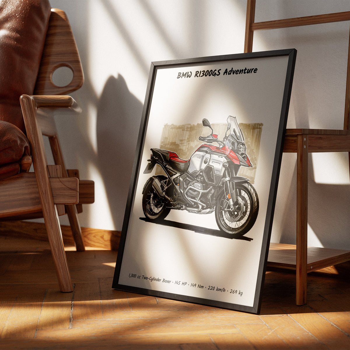 BMW R1300GS Adventure Wall Art