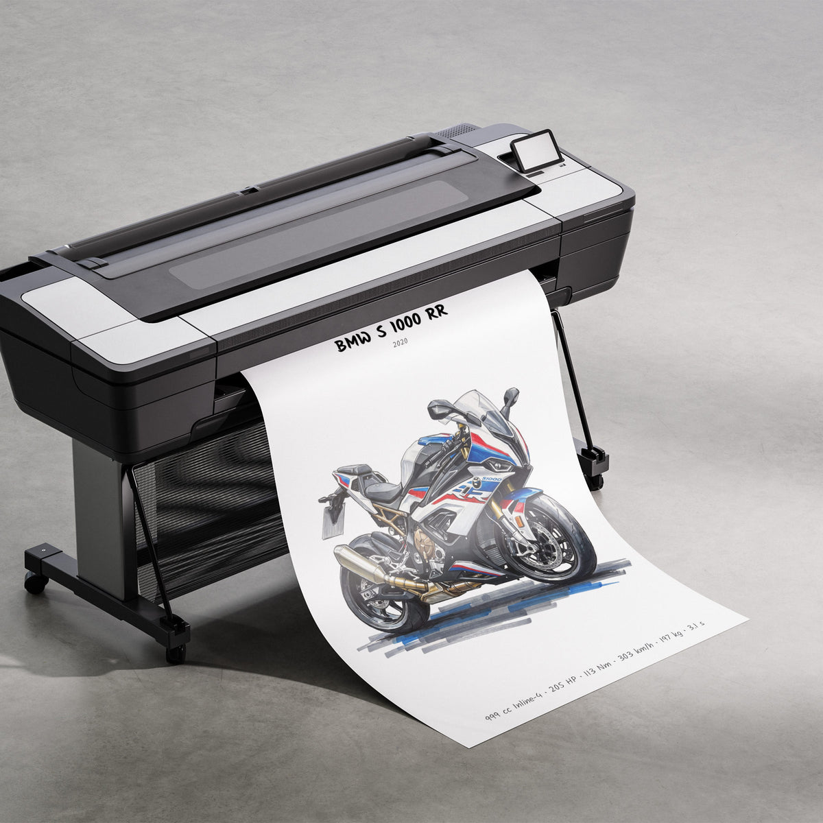 BMW S 1000 RR 2020 Print