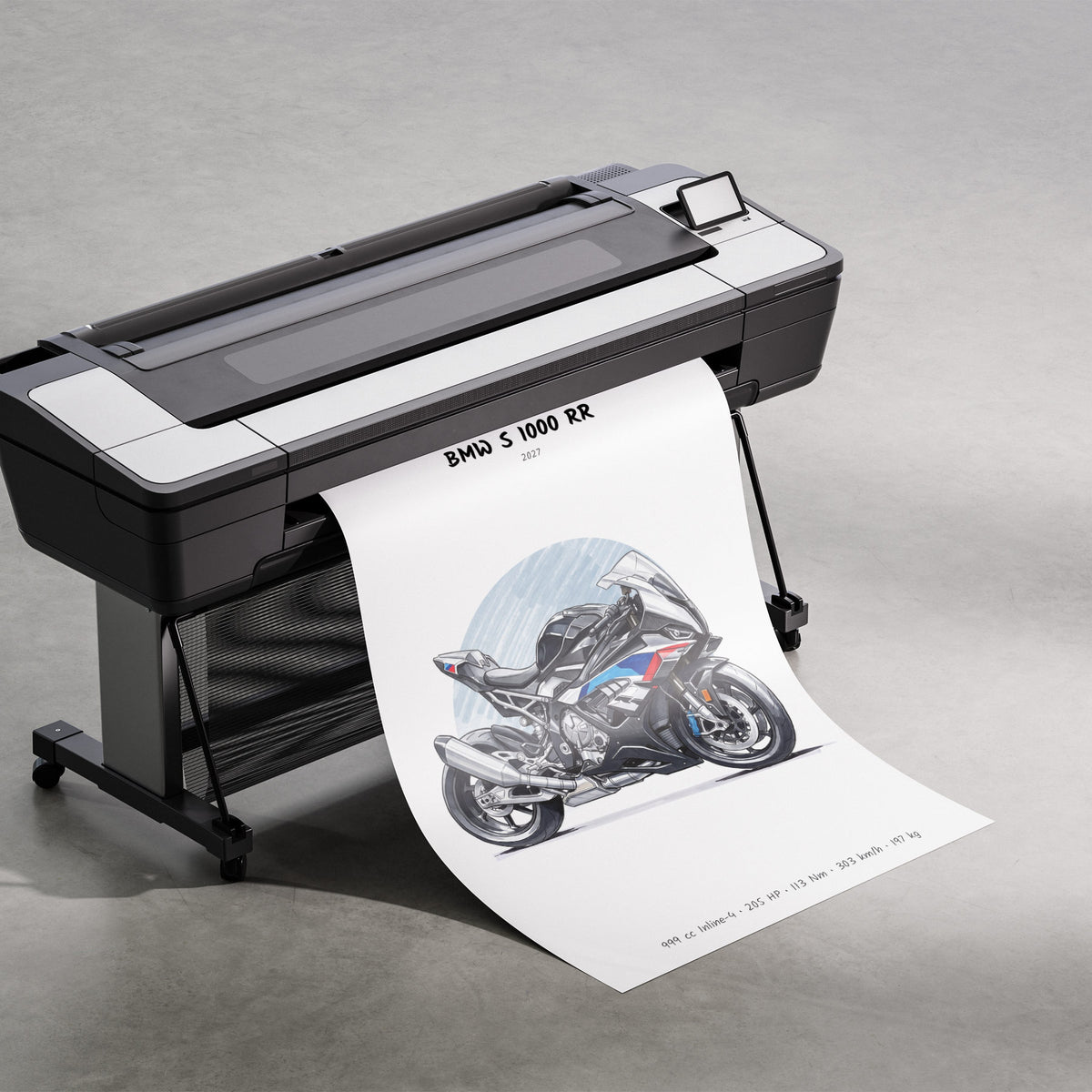 BMW S 1000 RR 2027 Print