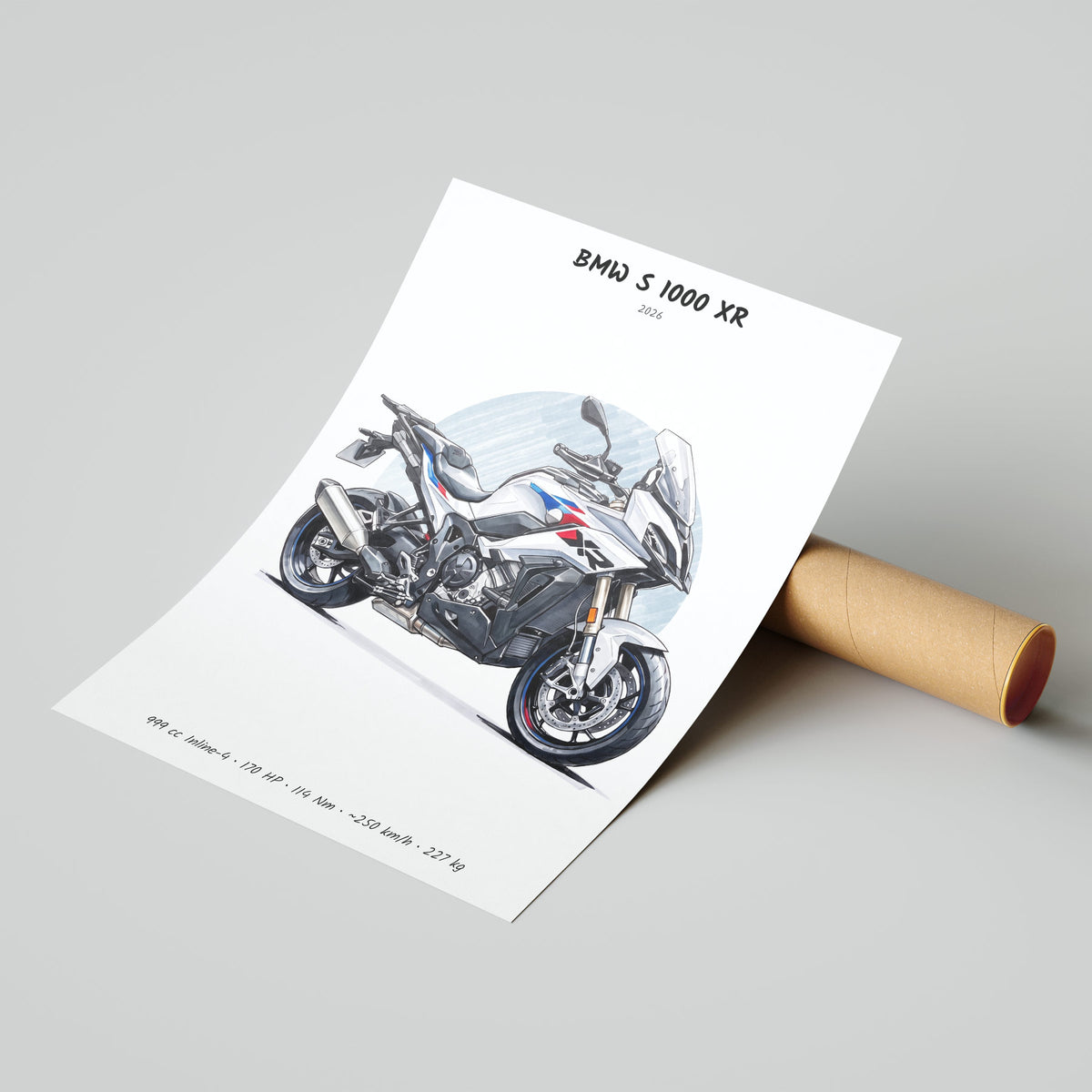 BMW S 1000 XR 2026 Poster