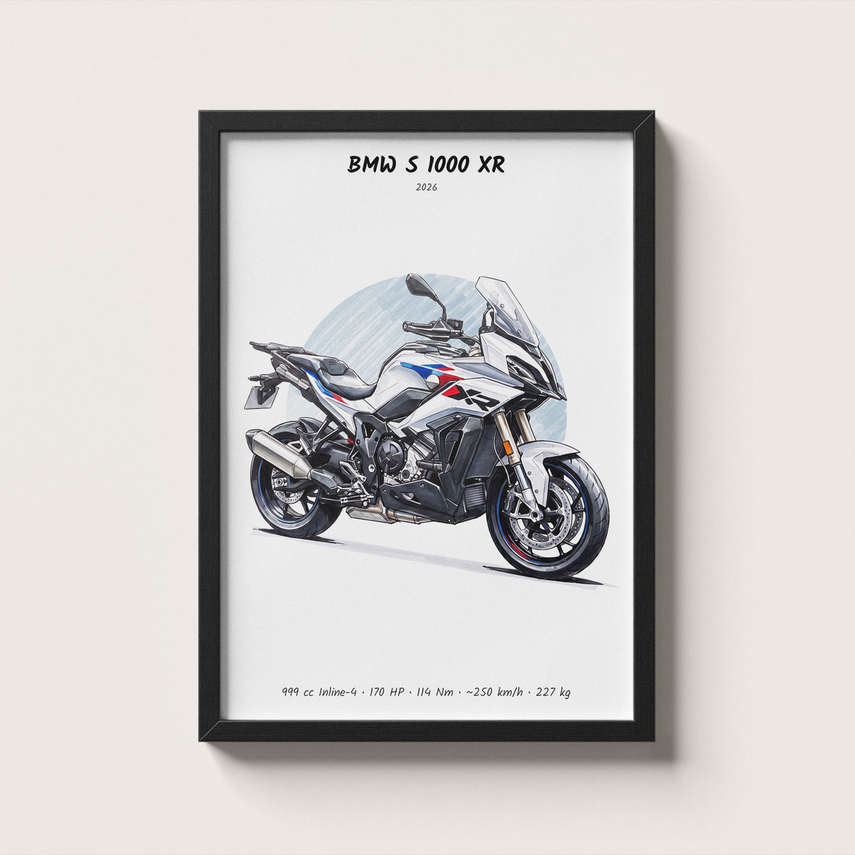 BMW S 1000 XR 2026 Wall Art