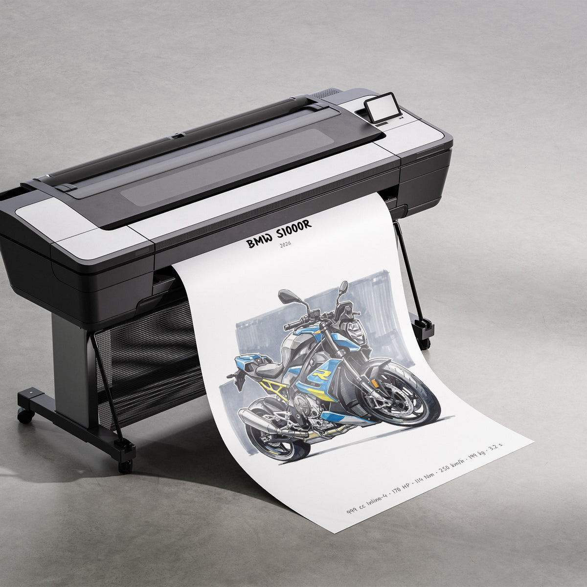 BMW S1000R 2026 Print