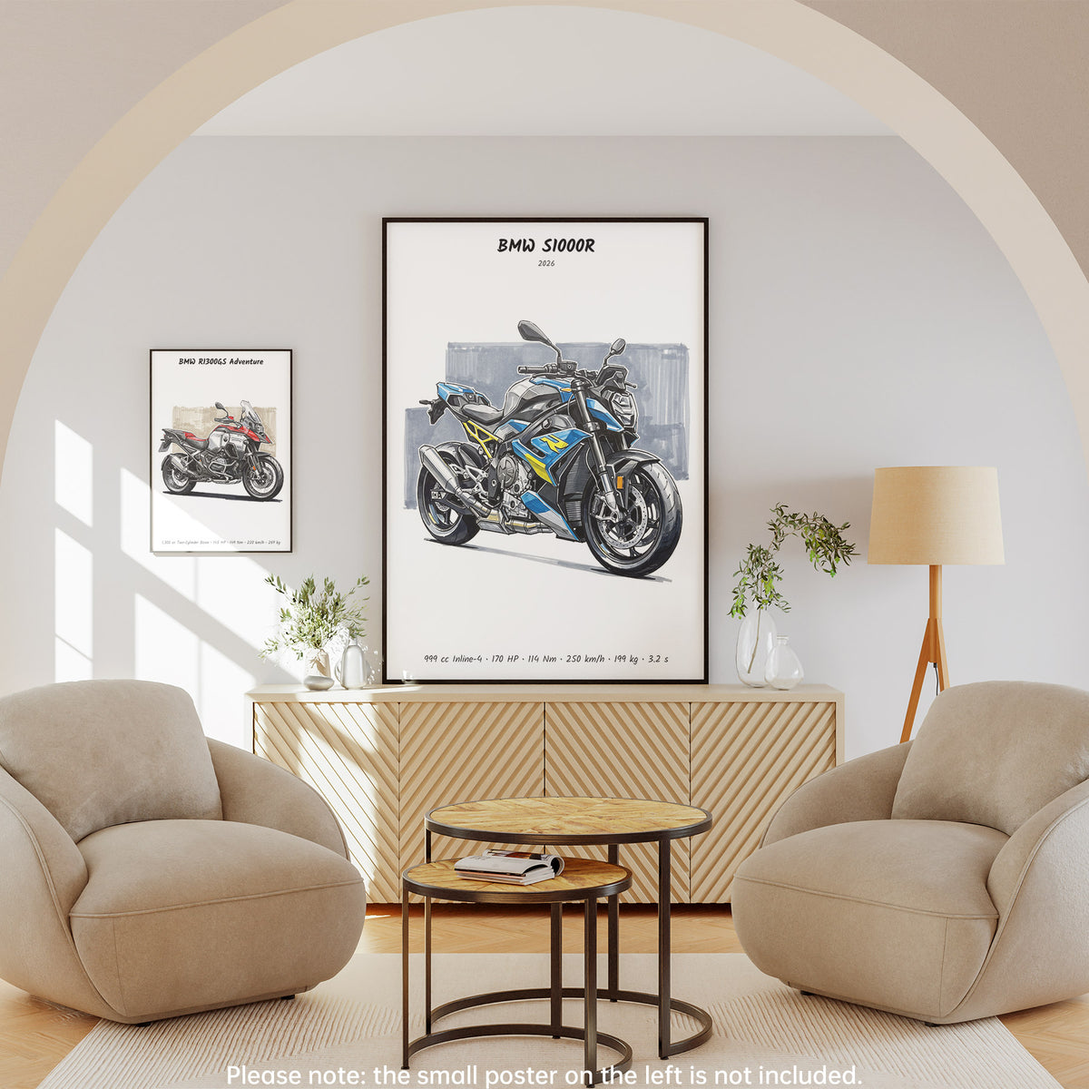 BMW S1000R 2026 Wall Art