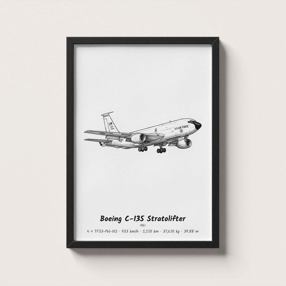 Boeing C-135 Stratolifter Wall Art