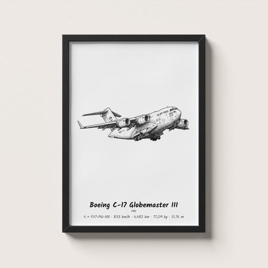 Boeing C-17 Globemaster III Wall Art