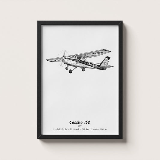 Cessna 152 Wall Art