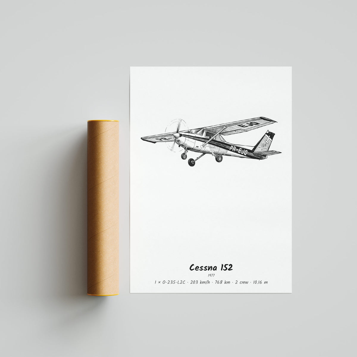 Cessna 152 Poster Print