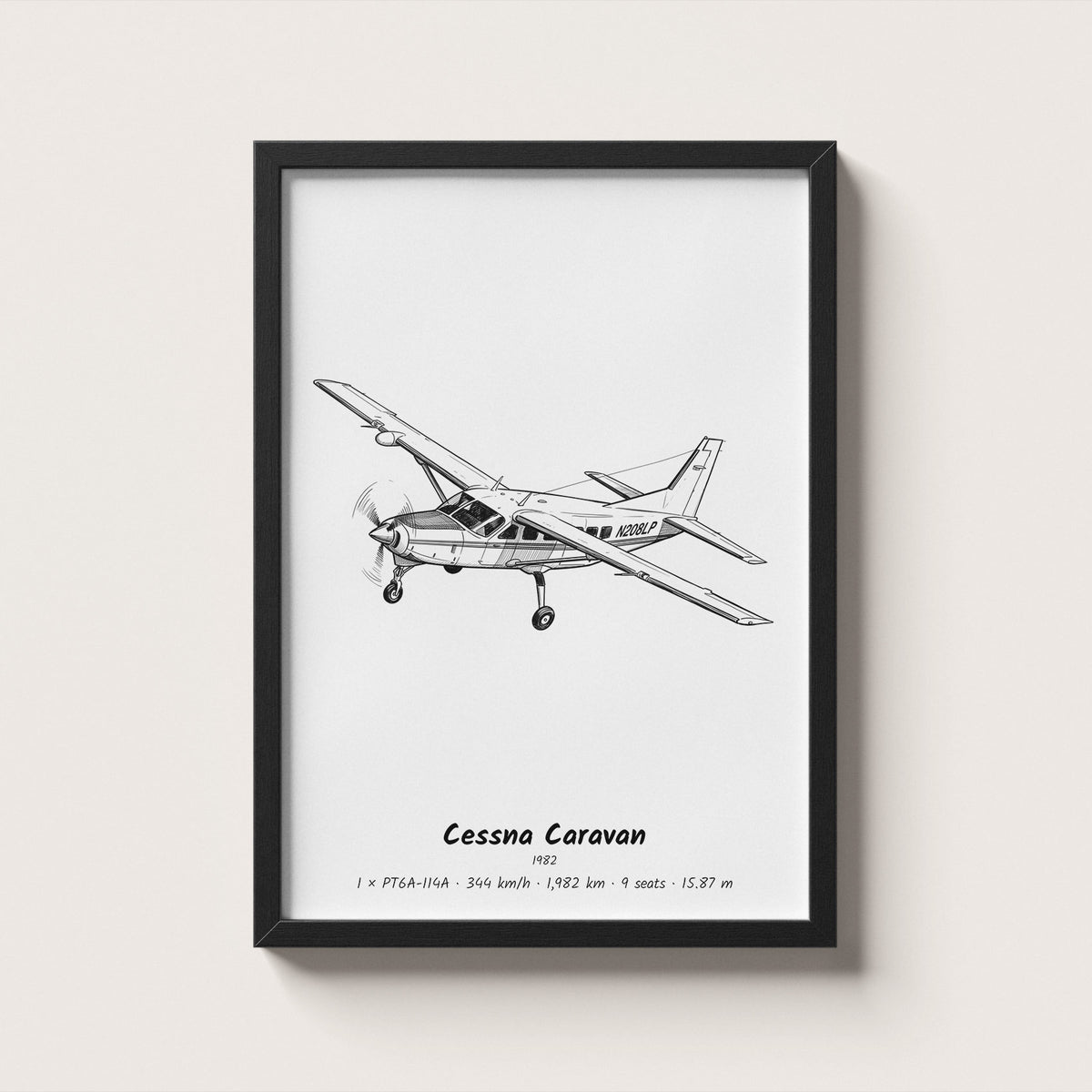 Cessna Caravan Wall Art