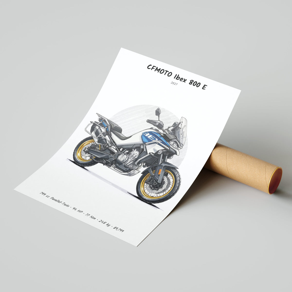CFMOTO Ibex 800 E 2027 Poster