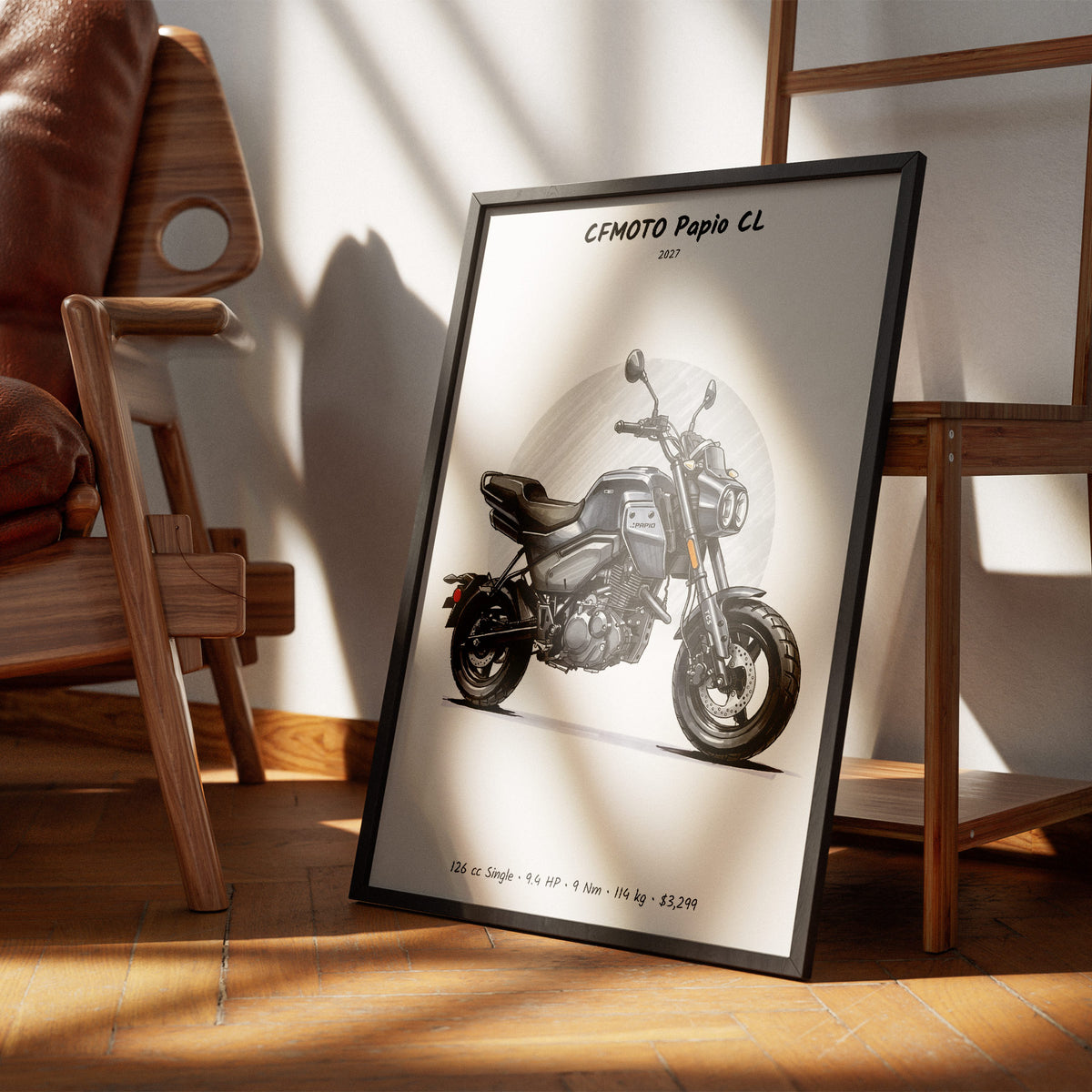 CFMOTO Papio CL 2027 Wall Art